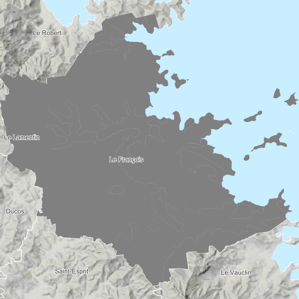 Effet de site lithologique sur la commune du François